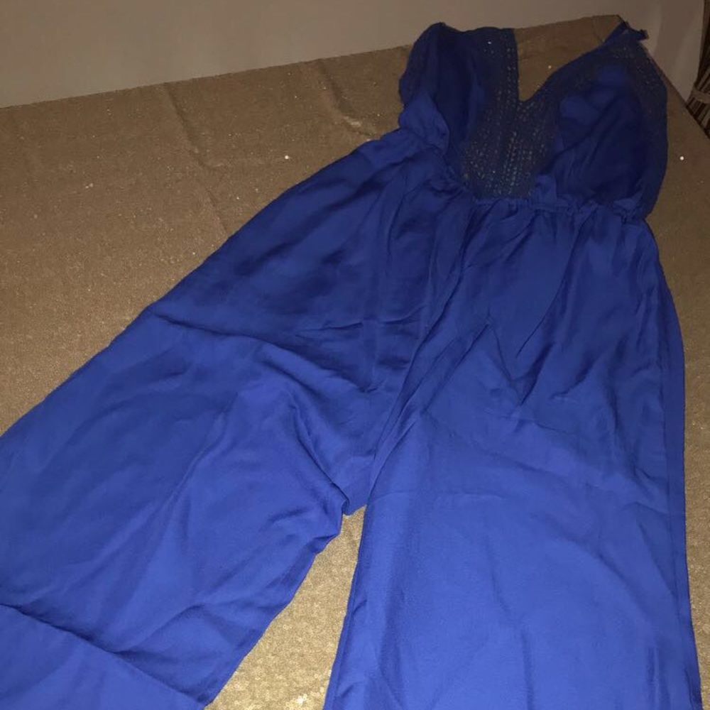 Blue Jumpsuit